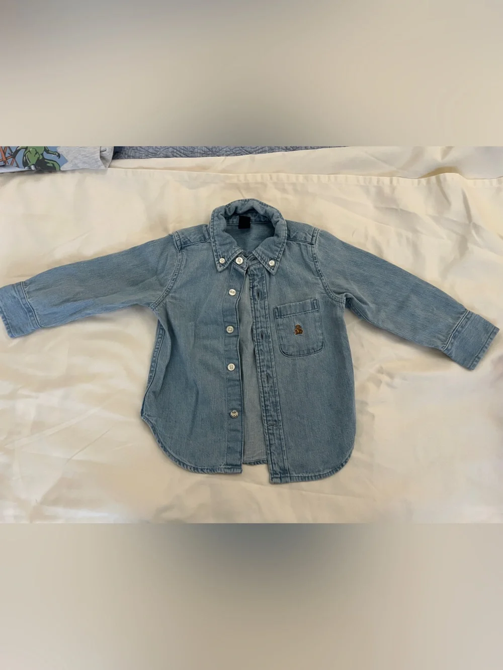 Baby Gap 2T Chambray Long Sleeve
